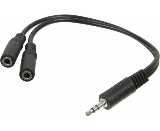  Адаптер аудио Ningbo 2xJack 3.5 (f)/Jack 3.5 (m) 0.2м (JAAC170) 