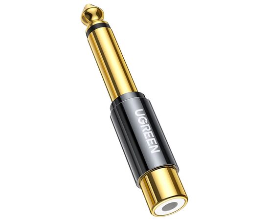  Адаптер UGREEN AV169 80731 6.35mm Male to RCA Female Adapter 