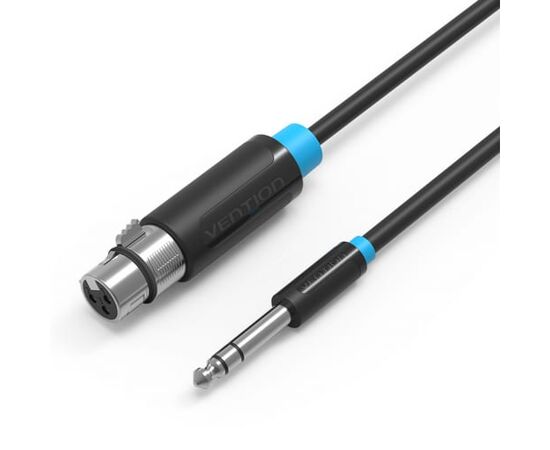  Кабель аудио Vention BBEBH Jack 6.5 M/XLR F 2м 
