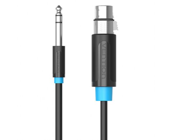  Кабель аудио Vention BBEBH Jack 6.5 M/XLR F 2м 