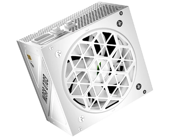  Блок питания 1STPLAYER NGDP Gold 850W White (HA-850BA4) / ATX 3.1, APFC, 80 Plus Gold, LLC+DC-DC, full Japan solid-state caps, 120mm fan, full modular 