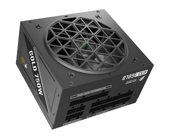  Блок питания 1STPLAYER NGDP Gold (HA-750BA4) 750W / ATX 3.0, APFC, 80 Plus Gold, LLC+DC-DC, 120mm fan, full modular 