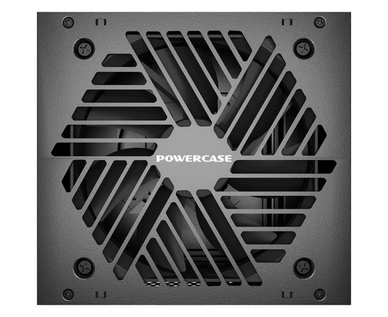  Блок питания Powercase PW500 (80 Plus, ATX 2.31, 500W, APFC, DC-DC, 120mm Fan) 