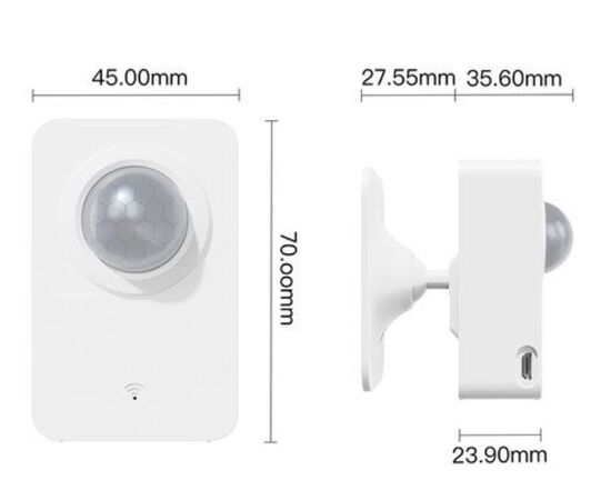  Датчик MOES WiFi Infrared Human Sensor WSS-FL-PIR-A 