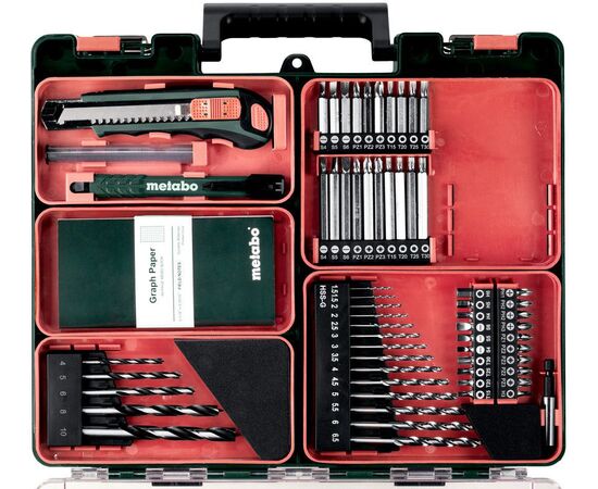  Дрель-шуруповерт Metabo PowerMaxx BS Basic SET (кейс в комплекте) 