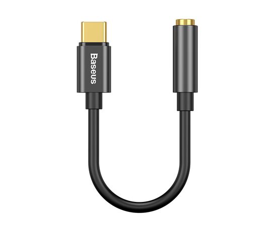  OTG переходник Baseus L54 Type-C Male to 3.5mm Female тёмно-серый 