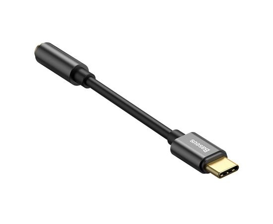  OTG переходник Baseus L54 Type-C Male to 3.5mm Female тёмно-серый 
