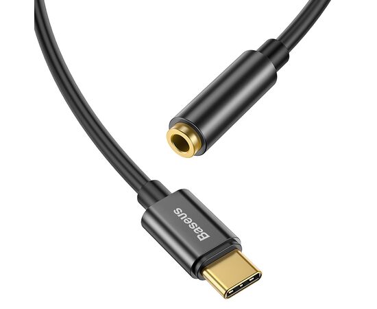  OTG переходник Baseus L54 Type-C Male to 3.5mm Female тёмно-серый 