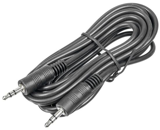  Кабель соединительный аудио Buro BAAC002-1 Jack 3.5 (m)/Jack 3.5 (m) 1м. черный 
