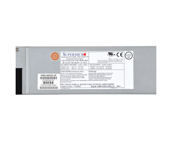  Блок питания SuperMicro PWS-2K03D-1R 